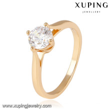 14044- Xuping Jewelry Fashion 18K Bagues de mariage plaqué or